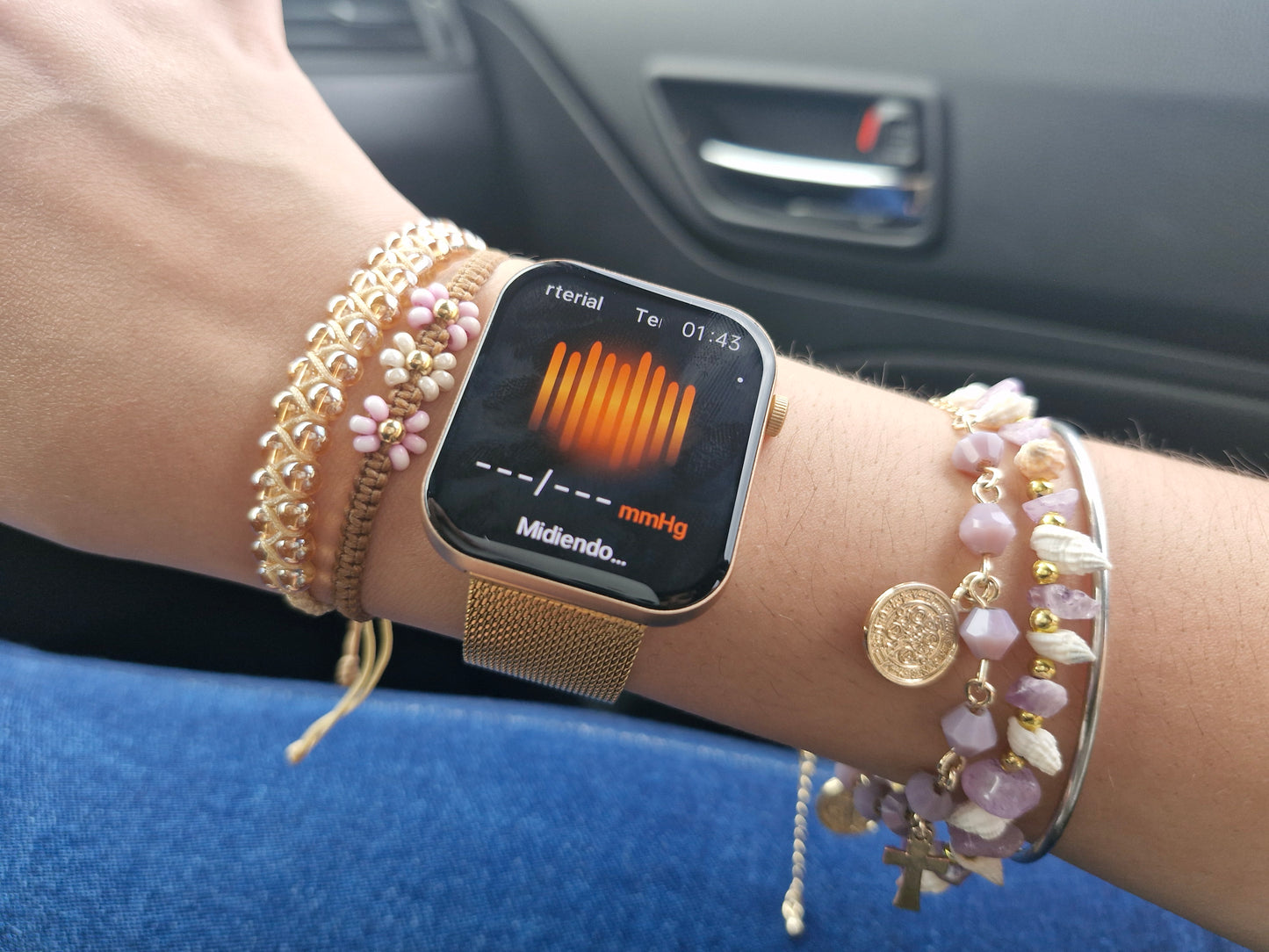 New For Women. Ultra Thin Smartwatch Bluetooth Call 1.85inch AMOLED IP68 Waterproof Heart Rate Sports Track Smart Bracelet