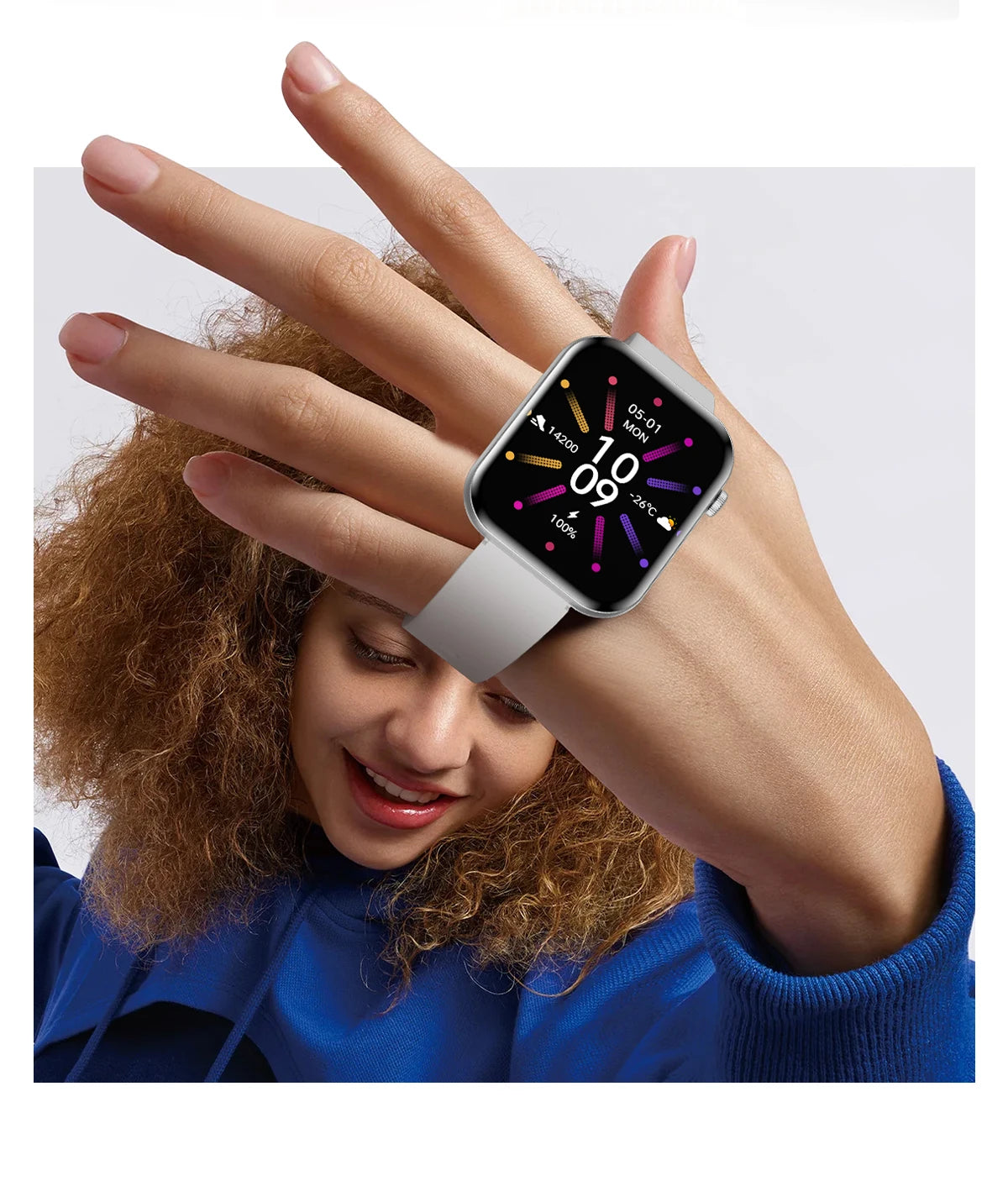 New For Women. Ultra Thin Smartwatch Bluetooth Call 1.85inch AMOLED IP68 Waterproof Heart Rate Sports Track Smart Bracelet