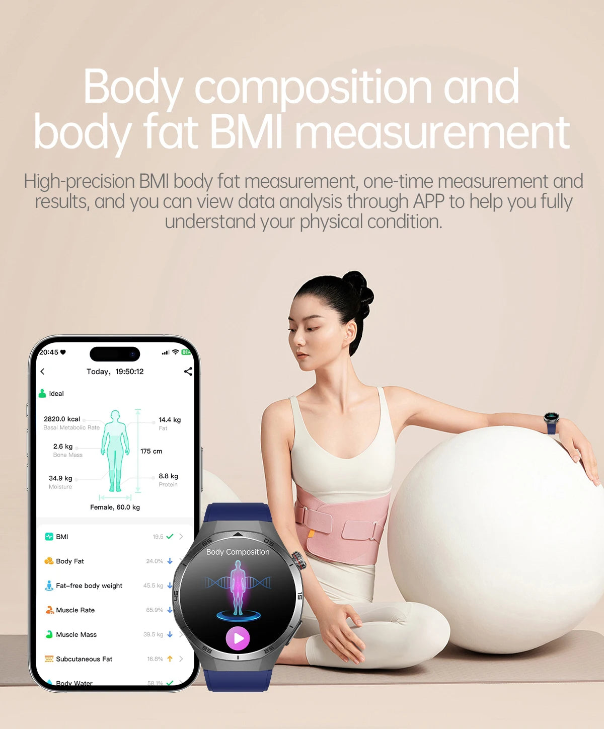 2025 New For HUAWEI Medical Grade Blood Fat Smartwatch ECG Bluetooth call Uric Acid Blood Pressure Health Monitoring Smart Watch