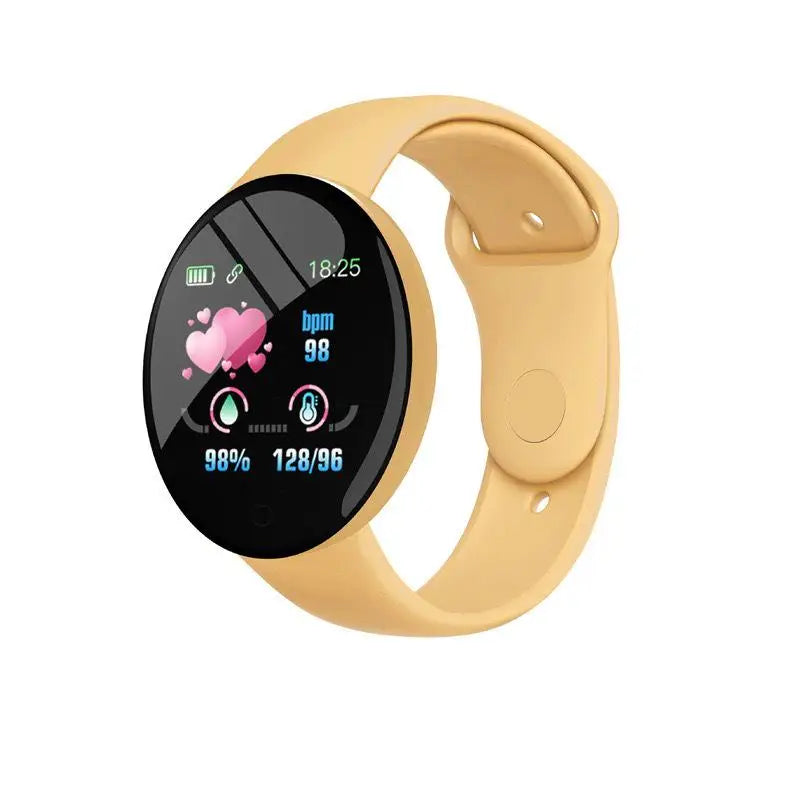 D18 Smartwatch Circular Color Screen With Multiple Sports Modes Call Information Reminder Photo Taking Music Smart Bracelet New