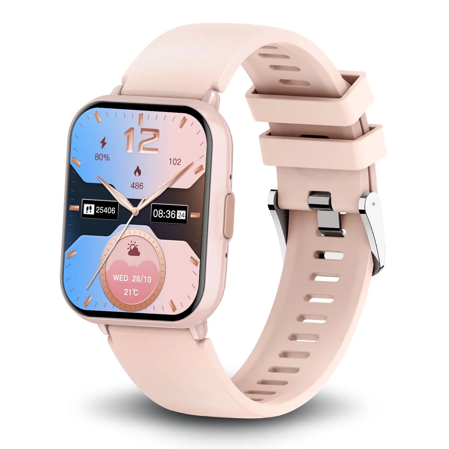 New Fashion Smart Watch 1ATM Waterproof Watch 5 Lite Heart Rate Monitoring Bluetooth Call 1.83HD Screen Outdoor Sport Watch Gift