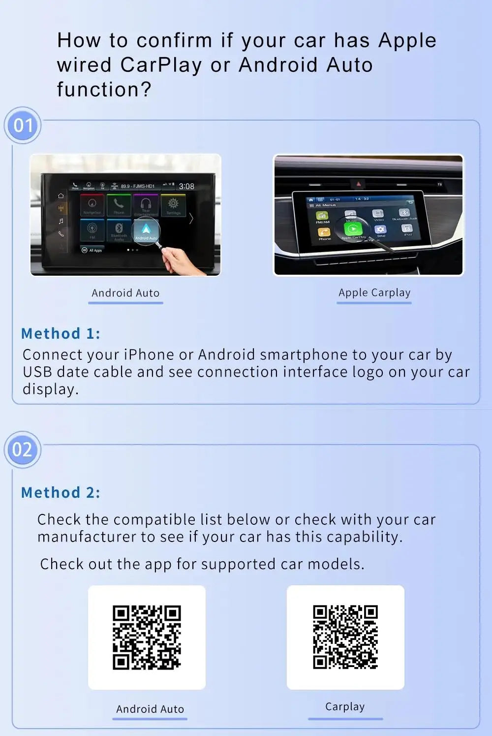 NEW 2 In 1 Wireless Carplay AI Box Android Auto Plug And Play 2025 5G WIFI For iphone Android Phone Wired Carplay To Wireless