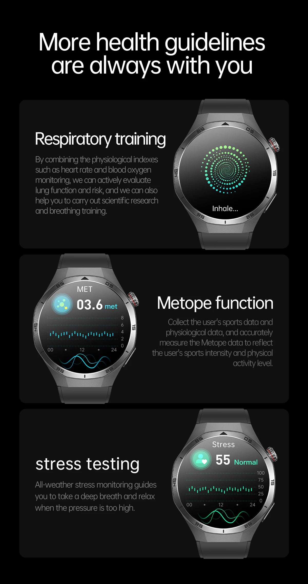 2025 New For HUAWEI Medical Grade Blood Fat Smartwatch ECG Bluetooth call Uric Acid Blood Pressure Health Monitoring Smart Watch