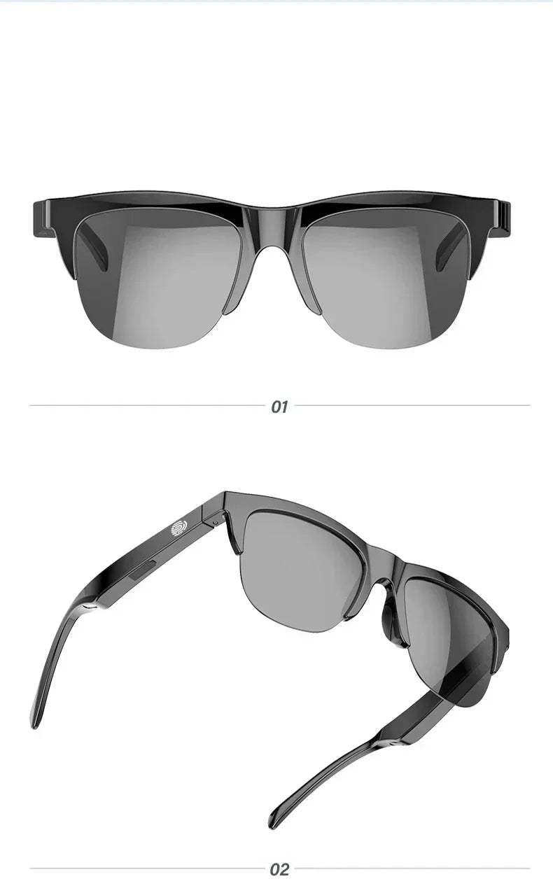 Xiaomi Smart Sunglasses Glasses Bluetooth Call AI Intelligent Headphones HIFI Blue Light Waterproof Anti-UV For Men Women Gift