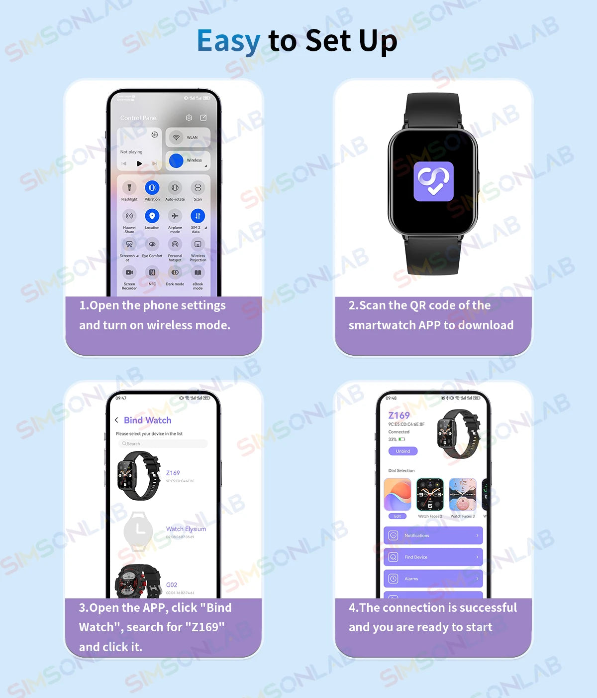 New Fashion Smart Watch 1ATM Waterproof Watch 5 Lite Heart Rate Monitoring Bluetooth Call 1.83HD Screen Outdoor Sport Watch Gift