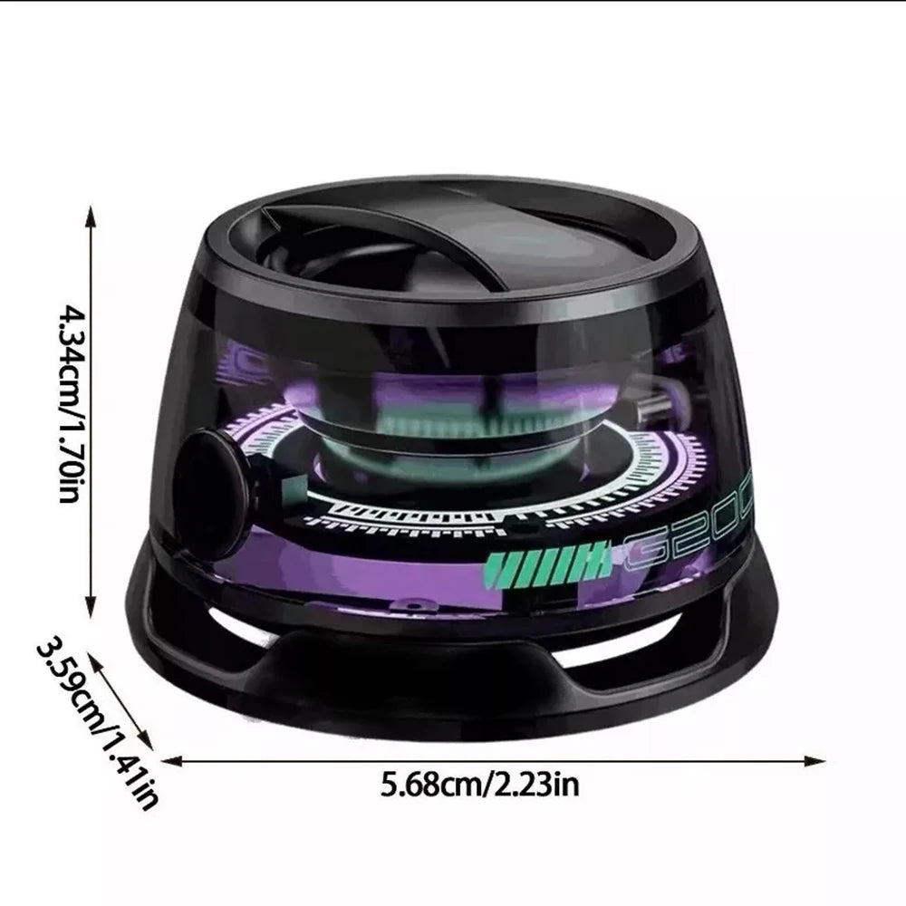G200 Magnetic Portable Bluetooth 5.3 Speaker Mini Sound Box Multifunctional LED Color Light Stereo Soundbar Wireless Loudspeaker