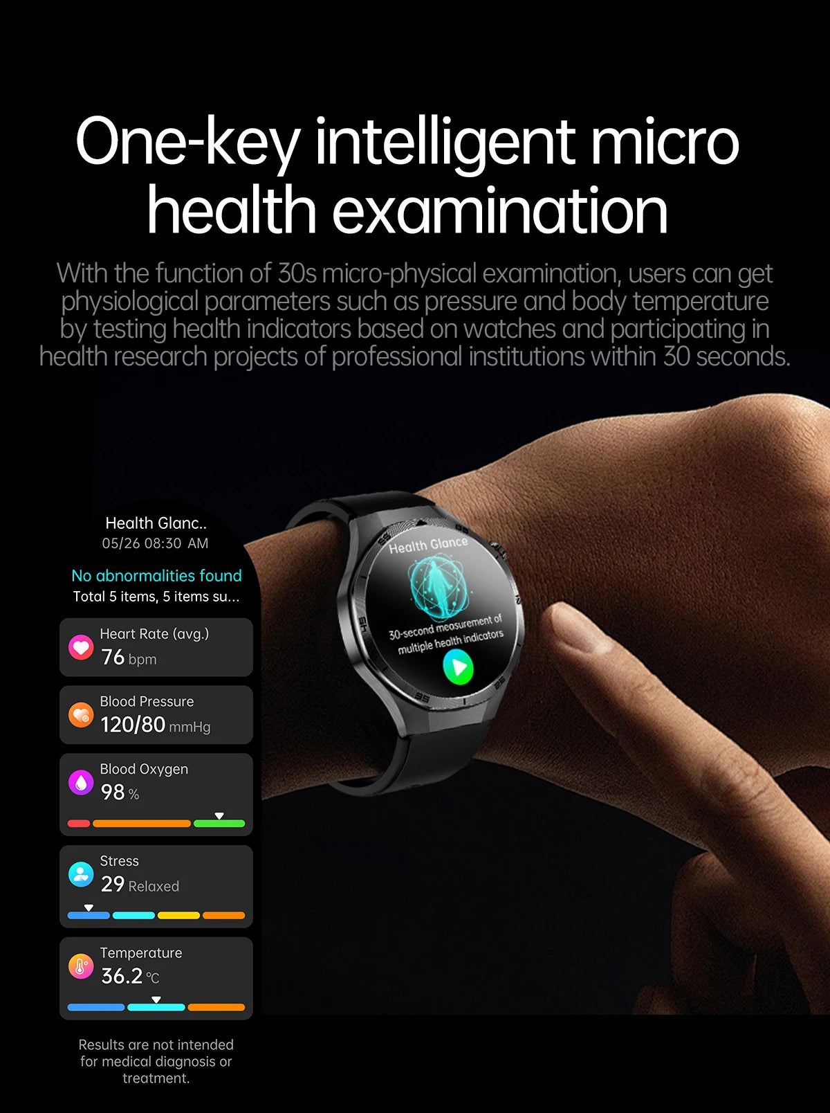 2025 New For HUAWEI Medical Grade Blood Fat Smartwatch ECG Bluetooth call Uric Acid Blood Pressure Health Monitoring Smart Watch
