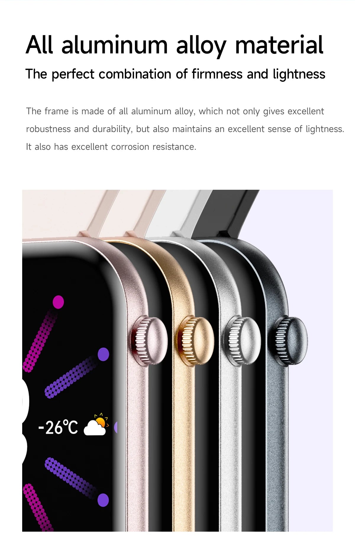 New For Women. Ultra Thin Smartwatch Bluetooth Call 1.85inch AMOLED IP68 Waterproof Heart Rate Sports Track Smart Bracelet