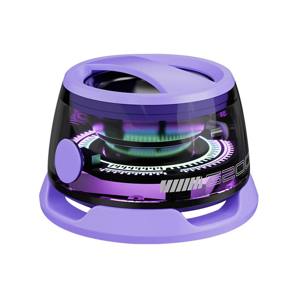 G200 Magnetic Portable Bluetooth 5.3 Speaker Mini Sound Box Multifunctional LED Color Light Stereo Soundbar Wireless Loudspeaker