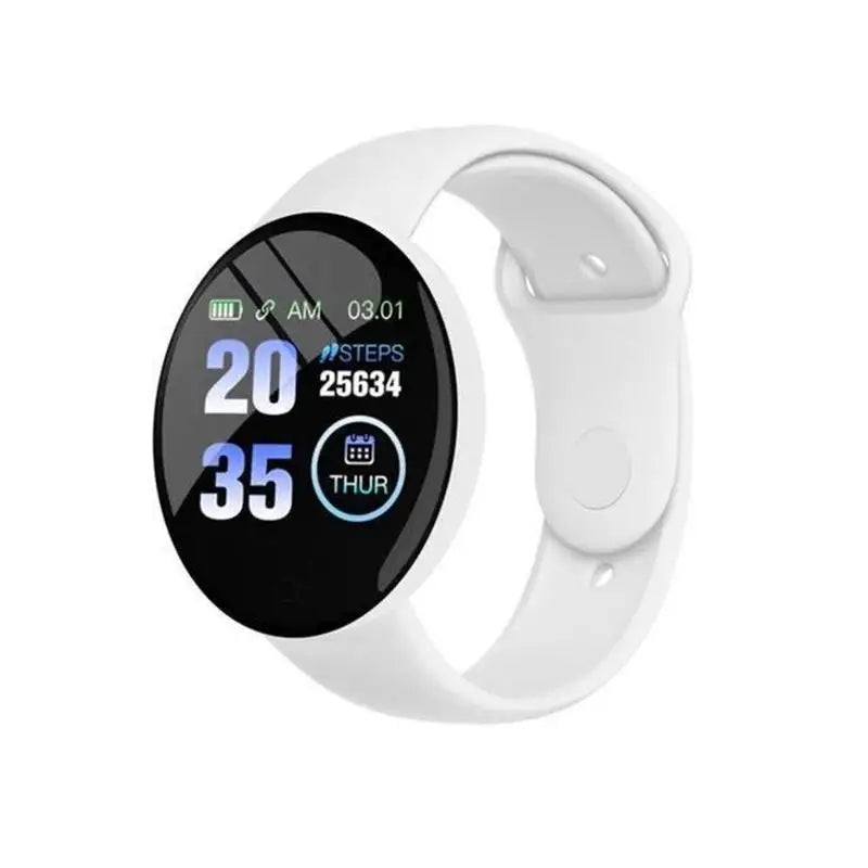 D18 Smartwatch Circular Color Screen With Multiple Sports Modes Call Information Reminder Photo Taking Music Smart Bracelet New