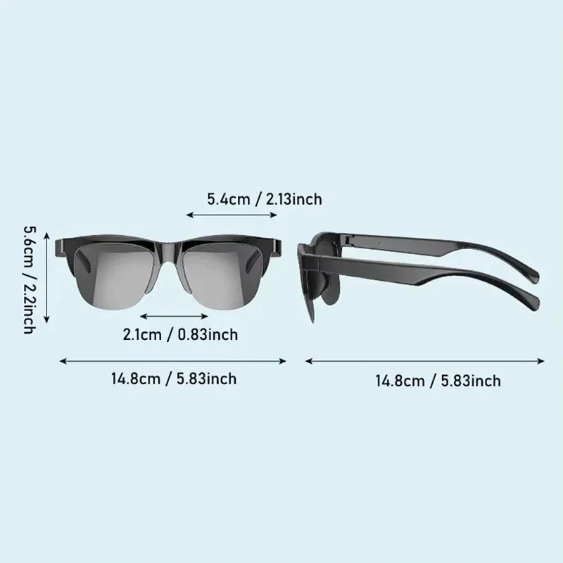 Xiaomi Smart Sunglasses Glasses Bluetooth Call AI Intelligent Headphones HIFI Blue Light Waterproof Anti-UV For Men Women Gift