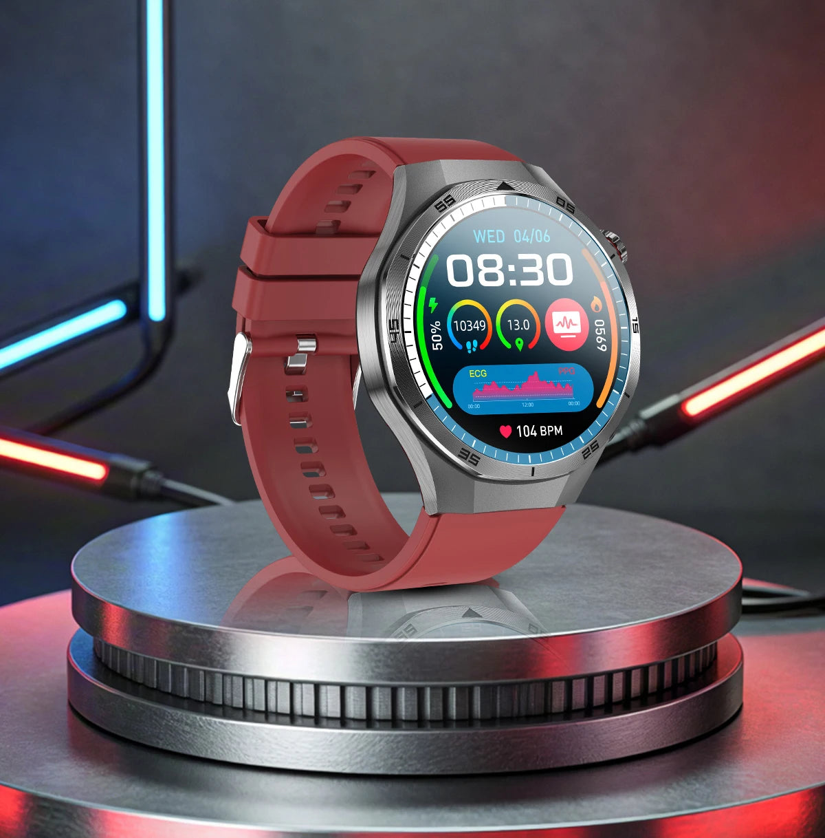 2025 New For HUAWEI Medical Grade Blood Fat Smartwatch ECG Bluetooth call Uric Acid Blood Pressure Health Monitoring Smart Watch
