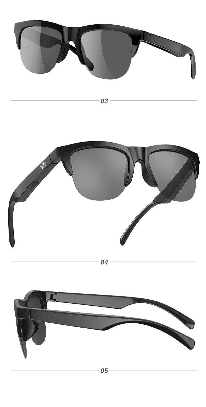 Xiaomi Smart Sunglasses Glasses Bluetooth Call AI Intelligent Headphones HIFI Blue Light Waterproof Anti-UV For Men Women Gift